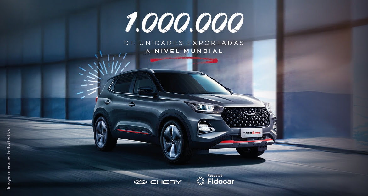 ¡Celebramos el millón de Tiggo 4 exportadas a nivel mundial!